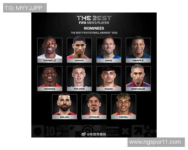 IFFHS年度最佳男足球员候选名单揭晓登贝莱姆巴佩哈兰德凯恩争夺荣誉